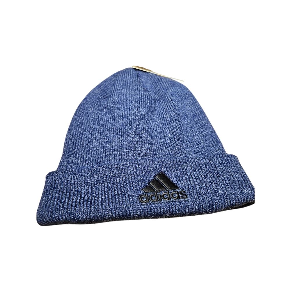 Adidas Mens Beanie Dark Blue OSFM